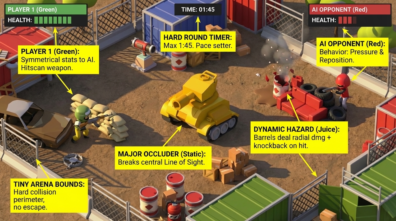 Tiny Toon Duel design